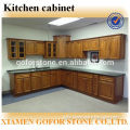 Wood kitchen cabinets made in China for sale